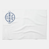 Aangepast strand, meer- en bootantenanker theedoek (Horizontaal)