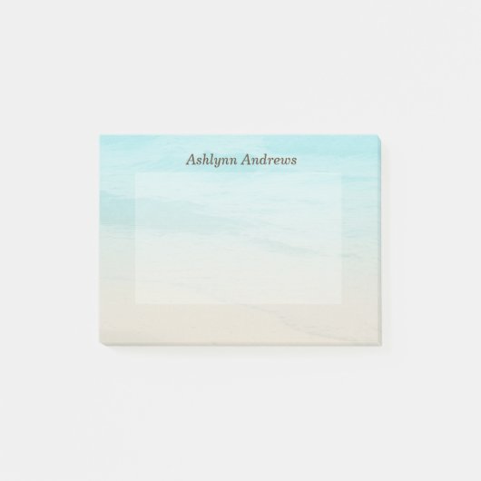 Aangepast strand post-it® notes (Voorkant)