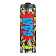 Aangepast  stripboek Pop Art Style BAM!