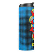 Aangepast  stripboek Pop Art Style BAM! Thermosbeker (Gedraaid links)