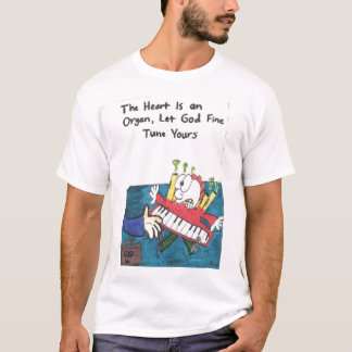 Aangepast T-shirt met grappige kerkborden