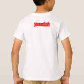 Aangepast T-shirt voor Jeremiah (Achterkant)