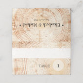 Aangepast tabelnummer Woestijnhuwelijk (Buitenkant ongevouwen)