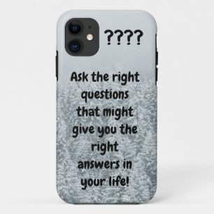 Aangepast tekstcitaat of favoriete idiom Modern Gr iPhone 11 Hoesje