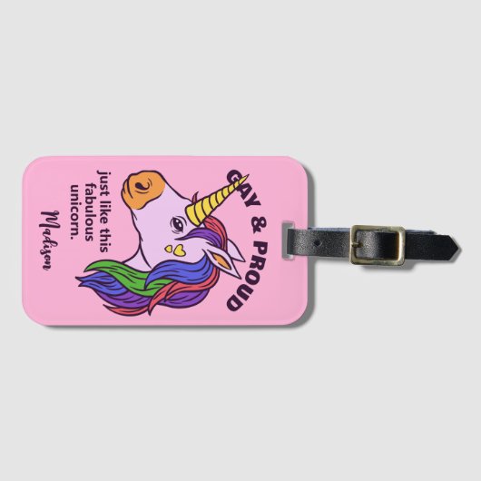 Aangepast tekstgade-eenheid bagagelabel (Voorkant (horizontaal))