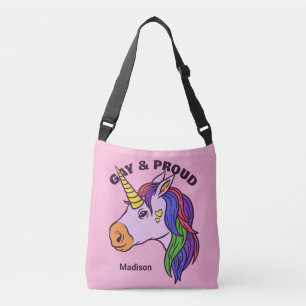 Aangepast tekstgade-eenheid crossbody tas