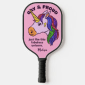 Aangepast tekstgade-eenheid pickleball paddle (Achterkant)