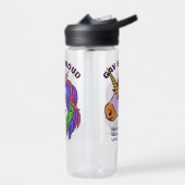 Aangepast tekstgade-eenheid waterfles (Links)