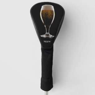 Aangepast tekstglas voor bier golfheadcover