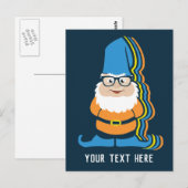 Aangepast tekstgnoom briefkaart (Voorkant / Achterkant)