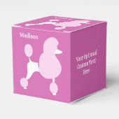 Aangepast tekstroze gereedschap bedankdoosjes (Voorkant Zijde)