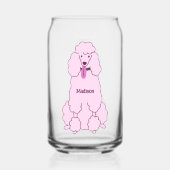 Aangepast tekstroze gereedschap blikvorm glas (Voorkant)