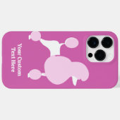 Aangepast tekstroze gereedschap Case-Mate iPhone case (Achterkant (horizontaal))