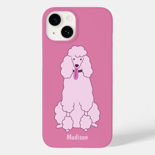 Aangepast tekstroze gereedschap Case-Mate iPhone case (Achterkant)