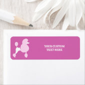 Aangepast tekstroze gereedschap etiket (Insitu)