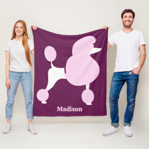 Aangepast tekstroze gereedschap fleece deken