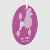 Aangepast tekstroze gereedschap ornament (voorkant)