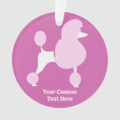 Aangepast tekstroze gereedschap ornament (voorkant)