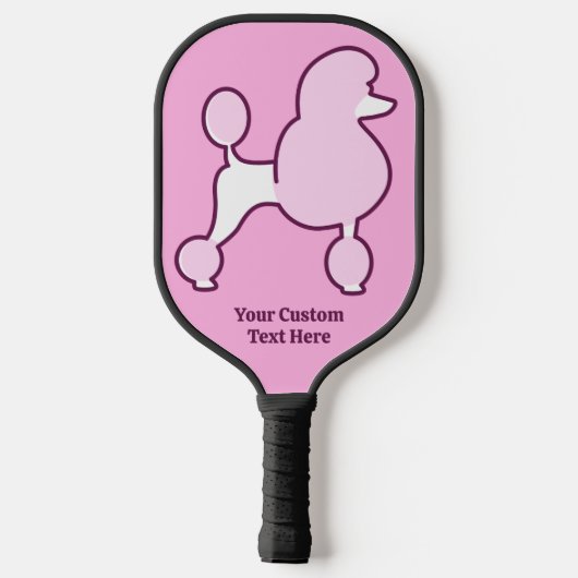 Aangepast tekstroze gereedschap pickleball paddle (Achterkant)
