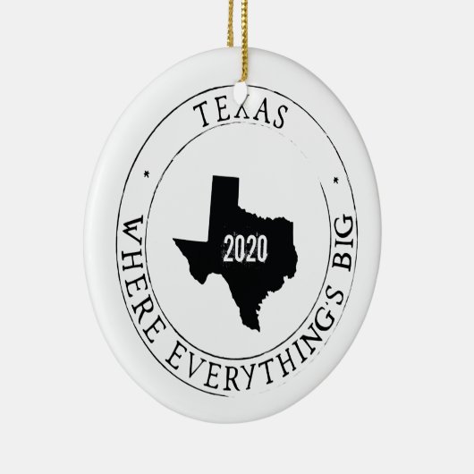 Aangepast Texas Ornament (Rechts)