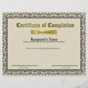 Aangepast thin blue line-vlaggencertificaat