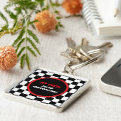 Aangepast toetsenbord voor rackcheques sleutelhanger (Zijkant)