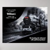 Aangepast treinnummer 45 poster (Voorkant)