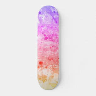 Aangepast Trendy Roze Blauw Paars Groen Modern Skateboard