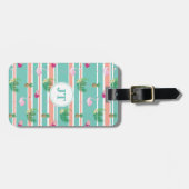 Aangepast tropisch Bagagelabel (Voorkant horizontaal)