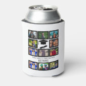 Aangepast trotse vader van de afstuderen 11 fotoco blikjeskoeler (Blikje Achterkant)