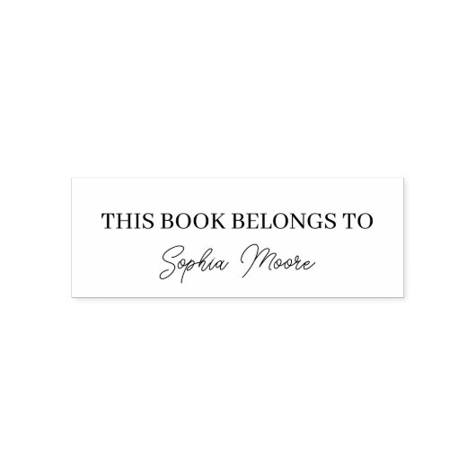 Aangepast uit de bibliotheek van Script Trendy Mod Zelfinktende Stempel (Design)