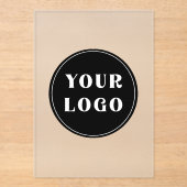 Aangepast, uniek, slank en minimalistisch acryl uitnodigingen (Voorkant)