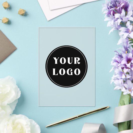 Aangepast, uniek, slank en minimalistisch acryl uitnodigingen (Insitu (Huwelijk))