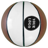 Aangepast, uniek, slank en minimalistisch basketbal (Verticaal)