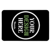 Aangepast, uniek, slank en minimalistisch magneet (Horizontaal)