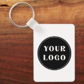 Aangepast, uniek, slank en minimalistisch sleutelhanger (Voorkant)