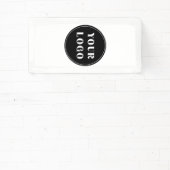 Aangepast, uniek, slank en minimalistisch spandoek (Insitu)