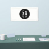 Aangepast, uniek, slank en minimalistisch spandoek (Beurs)