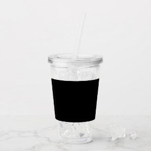 aangepast, uniek, strak & minimalistisch acryl drinkbeker