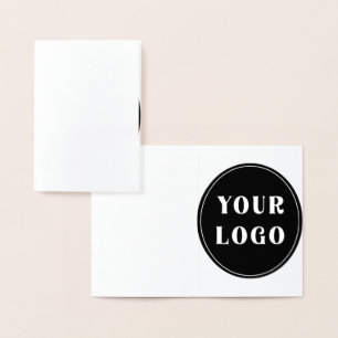 aangepast, uniek, strak & minimalistisch folie kaarten