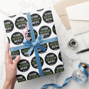 aangepast, uniek, strak & minimalistisch hershey®' cadeaupapier