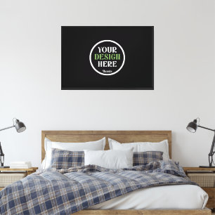 aangepast, uniek, strak & minimalistisch hershey®' canvas afdruk