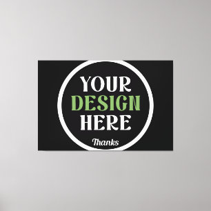 aangepast, uniek, strak & minimalistisch hershey®' canvas afdruk