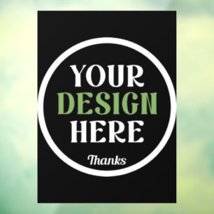 aangepast, uniek, strak & minimalistisch hershey®' raamsticker