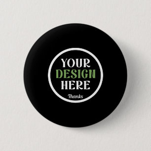 aangepast, uniek, strak & minimalistisch ronde button 5,7 cm