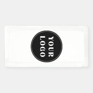 aangepast, uniek, strak & minimalistisch spandoek