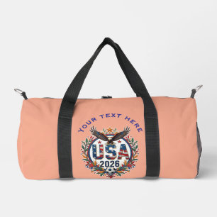 Aangepast USA National Soccer Team Bald Eagle Logo Plunjezak