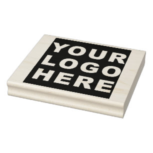 Aangepast uw bedrijf Logo Rubber Stempel