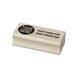 Aangepast uw bedrijf Logo Rubber Stempel