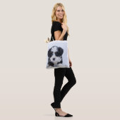 Aangepast uw eigen dubbelzijdige Canvas tas (Op model)